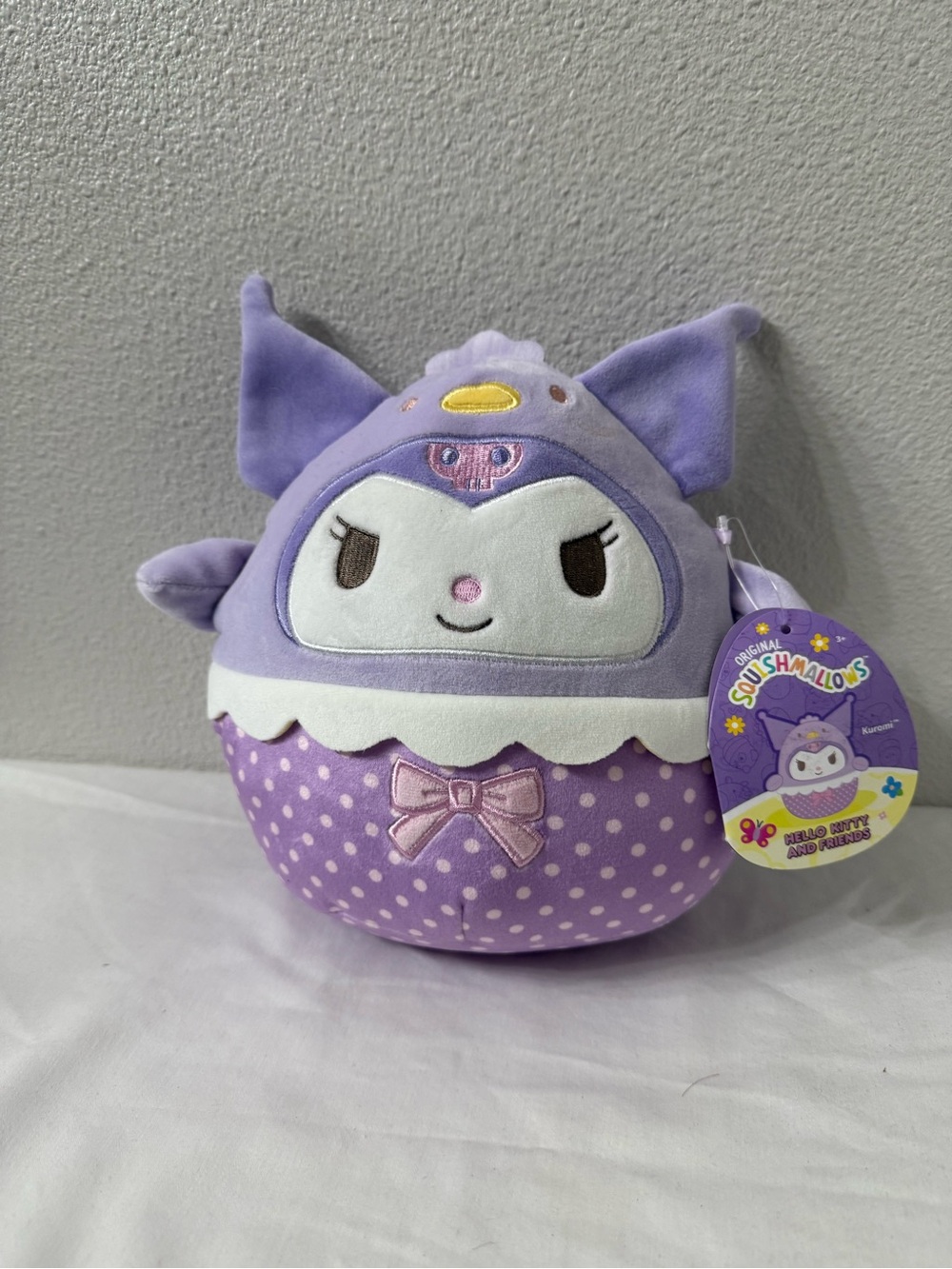 Kuromi Easter Chick Squishmallow – 8” – New With Tags (NWT) – Easter 2025 Squad